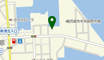 新港食堂の地図画像