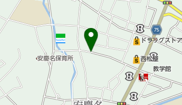 ちゃいな食堂 らくの地図画像