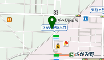 二代目 麺屋 さがみの地図画像