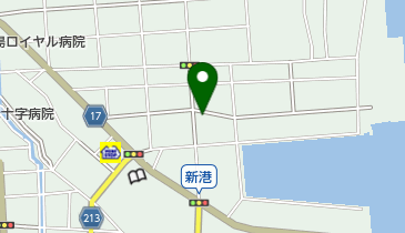 小松島中華の地図画像