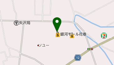たんじろう (銀河モール花巻店)の地図画像