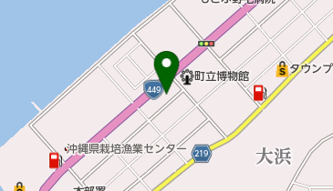 もとぶらーめん 大浜商店の地図画像