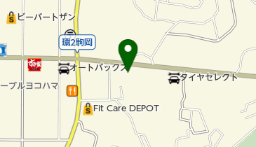 ラーメン 魁力屋 (鶴見駒岡店)の地図画像