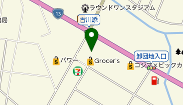 ゆで太郎 (秋田まるごと市場店)の地図画像