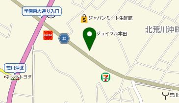 ゆで太郎 (荒川沖店)の地図画像