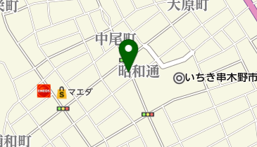 大衆中華 蘭蘭の地図画像