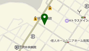 第一食堂の地図画像