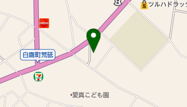 白鷹ラーメン ラーメン小舎の地図画像