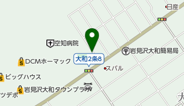 そば・うどん・らーめんの店 かまだ屋 (大和店)の地図画像