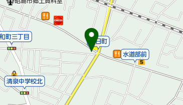 中華料理 交竜の地図画像