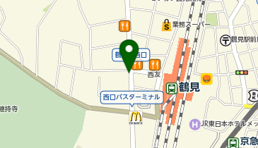豚山 (鶴見店)の地図画像