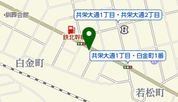 麺屋 中華の地図画像