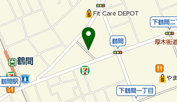 龍苑の地図画像