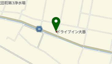 ドライブイン大番の地図画像