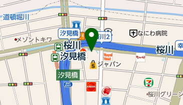 横浜家系ラーメン 一新家の地図画像