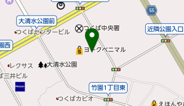 ラーメン さごはち (ヨークタウン竹園店)の地図画像