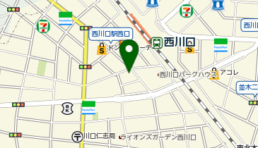 鴻運楼の地図画像