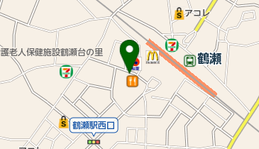 中華料理 珍来 (鶴瀬店)の地図画像