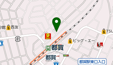 ラーメンハウス江北の地図画像