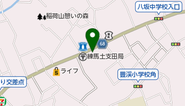 町田商店 (練馬土支田店)の地図画像