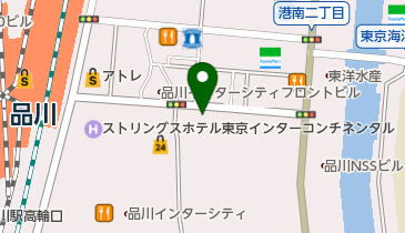 一休食堂の地図画像