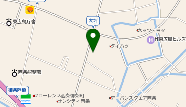 らあめん花月嵐 (東広島西条店)の地図画像