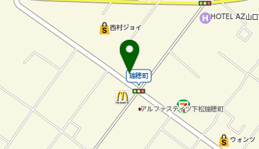 炎の中華食堂 勝家 (下松店)の地図画像