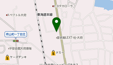 秀苑の地図画像