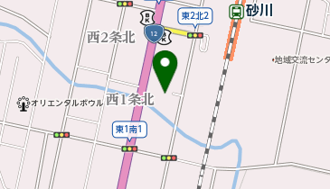 ラーメン 沙羅衣の地図画像