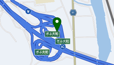 ぎふ大和パーキングエリアの地図画像