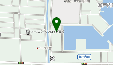 讃岐ラーメン 麺屋 浜堂 (高松中央卸売場店)の地図画像