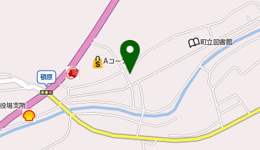 きらく食堂の地図画像