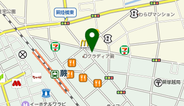 周黒鴨 (蕨店)の地図画像