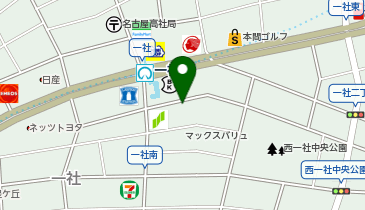 常楽飯店 (一社店)の地図画像