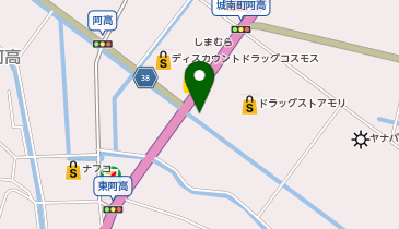 新中華 (城南店)の地図画像