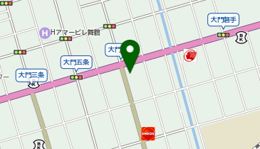 らーめん専門店 麺楽の地図画像