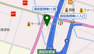 会津喜多方ラーメン 蔵 (須坂店)の地図画像