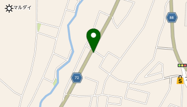 餃子ふじたたの地図画像