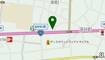 横浜家系ラーメン あかね家 (深谷店)の地図画像