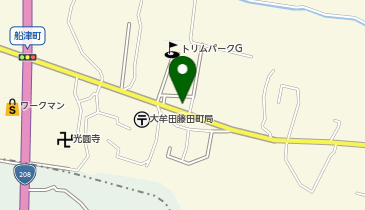 麺屋 天道の地図画像