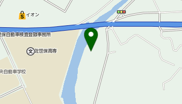 井手ちゃんぽん (佐世保白岳店)の地図画像