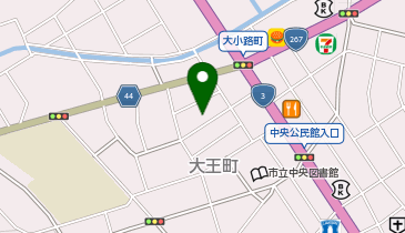 来々軒の地図画像