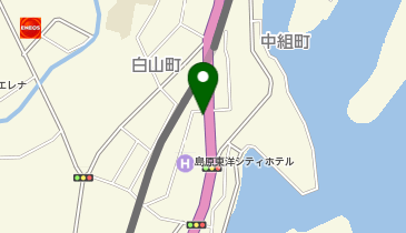 中華 紅龍の地図画像