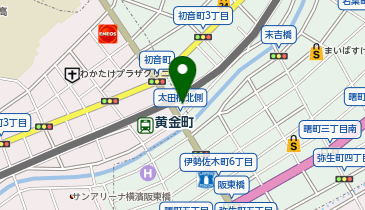麺飯食堂 めしきんぐ (黄金町店)の地図画像