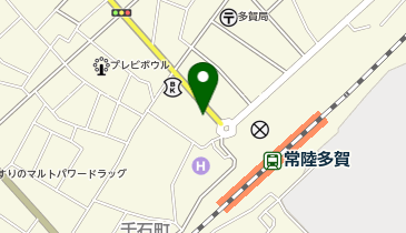 釜萬食堂の地図画像