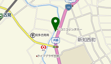 楽餐館の地図画像