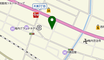 はるき茶屋の地図画像