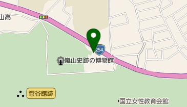 ラーメン ばんだい (嵐山店)の地図画像