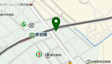 中国料理 花園の地図画像