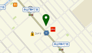 ラーメン専門 一番 (永山店)の地図画像